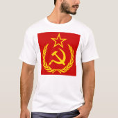 Sickle And Hammer, USSR, CCCP, Communism T-Shirt (Vorderseite)