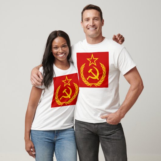 Sickle And Hammer, USSR, CCCP, Communism T-Shirt (Unisex)