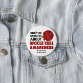 SICKLE ZELLENBEWUSSTSEIN Sei nicht sorglos Button (Beispiel)