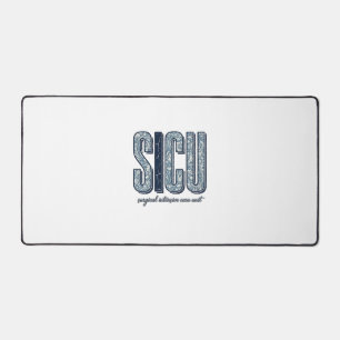 SICU Chirurgische Intensivstation Vintage-Shirt De Schreibtischunterlage