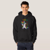 Sid Dabbing Einhorn Hoodie (Vorne ganz)