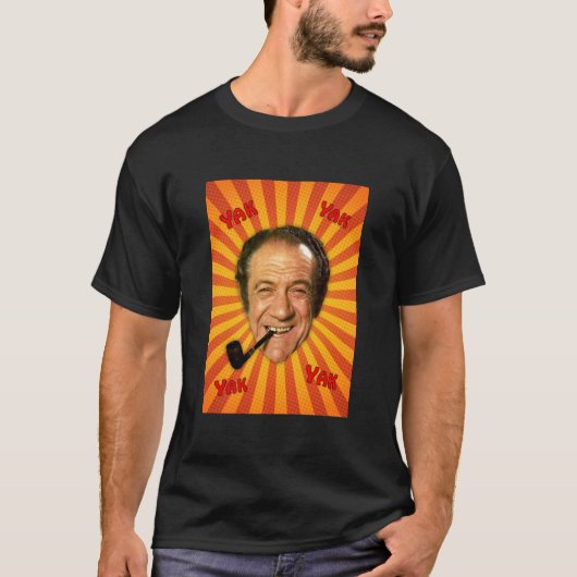 Sid James Laughing Yak Yak Yak Yak Yak T Shirt (Vorderseite)
