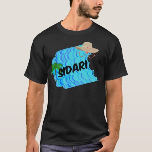 Sidari Beach Carolina Weihnachten T-Shirt (Vorderseite)