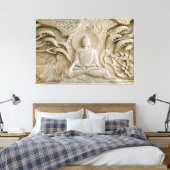Siddhartha Gautama Buddha Canvas Print Picture Leinwanddruck (Insitu (Schlafzimmer))