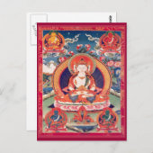 Siddhārtha Gautama Buddha Postkarte (Vorne/Hinten)