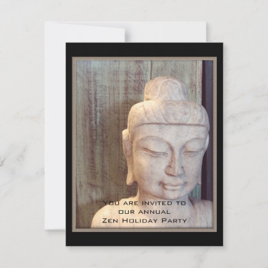 Siddhartha Gautama Foto Einladung (Vorderseite)