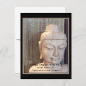 Siddhartha Gautama Foto Einladung (Vorne/Hinten)