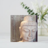 Siddhartha Gautama Foto Einladung (Stehend Vorderseite)