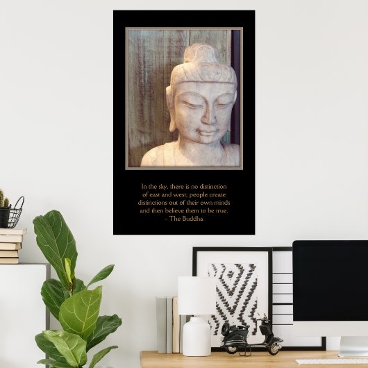Siddhartha Gautama Foto Poster (Heimbüro)