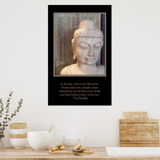 Siddhartha Gautama Foto Poster (Küche)