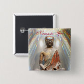 Siddhartha Gautama Statue Button (Vorne & Hinten)