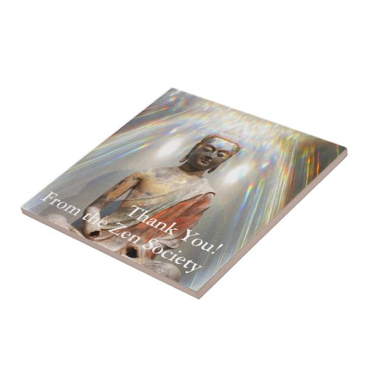 Siddhartha Gautama Statue Fliese (Seite)