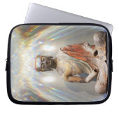 Siddhartha Gautama Statue Laptopschutzhülle (Vorderseite)