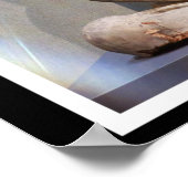 Siddhartha Gautama Statue Poster (Ecke)