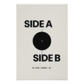 Side A - Side B - Vinyl - Poster (Vorderseite)