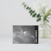 Side Band - Abend Sky Visitenkarte (Stehend Vorderseite)