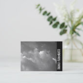 Side Band - Abend Sky Visitenkarte (Stehend Vorderseite)