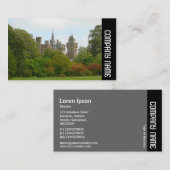 Side Band - Cardiff Castle Visitenkarte (Vorne/Hinten)