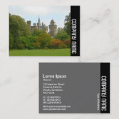Side Band - Cardiff Castle Visitenkarte (Vorne/Hinten)