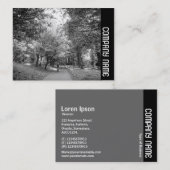 Side Band - Cycle Way B&W Visitenkarte (Vorne/Hinten)