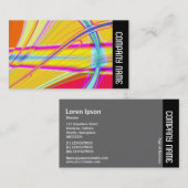 Side Band - Fraktal Abstrakt 061012e Visitenkarte (Vorne/Hinten)