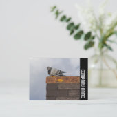 Side Band - Gute Morgentaube Visitenkarte (Stehend Vorderseite)