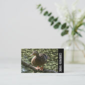 Side Band - Happy Duck Visitenkarte (Stehend Vorderseite)