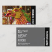 Side Band - Merry-go-Round-Dragon Visitenkarte (Vorne/Hinten)