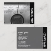 Side Band - Old UK Radio Dial Visitenkarte (Vorne/Hinten)