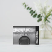 Side Band - Old UK Radio Dial Visitenkarte (Stehend Vorderseite)