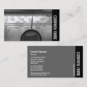 Side Band - Old UK Radio Dial Visitenkarte (Vorne/Hinten)