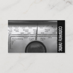 Side Band - Old UK Radio Dial Visitenkarte