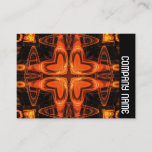 Side Band - Orange Kaliediscope 03 Visitenkarte