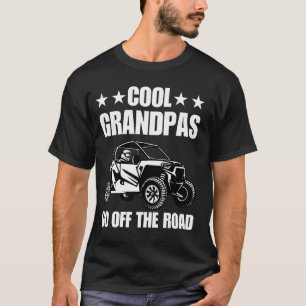 Side-by-Side für Opa-Vater SxS Offroad-UTV 4 Wah T-Shirt