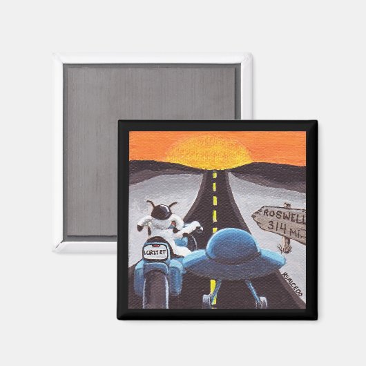 Side Car Magnet (Vorderseite/Rückseite)