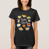 Side Chick,funny Thanksgiving Dishes Gift Tee Men  (Vorderseite)