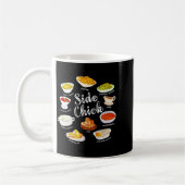 Side Chick,funny Thanksgiving Dishes Gift Tee Men Kaffeetasse (Links)