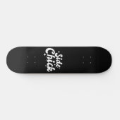 SIDE CHICK lustiger Erntedank Skateboard (Horizontal)