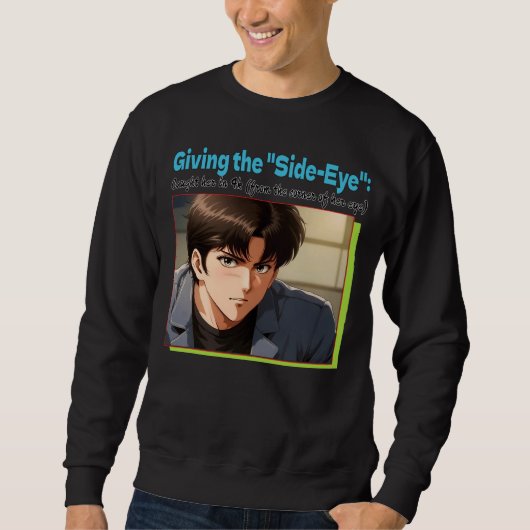 Side-Eye 4K Sweatshirt (Vorderseite)
