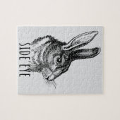 Side Eye Funny Bunny Puzzle (Horizontal)