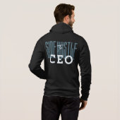 Side Hustle an CEO™ Legacy Builder Street Ambition Hoodie (Schwarz voll)