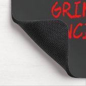 Side Hustle vs. Grind Dancing Neon Blue Text Mousepad (Ecke)