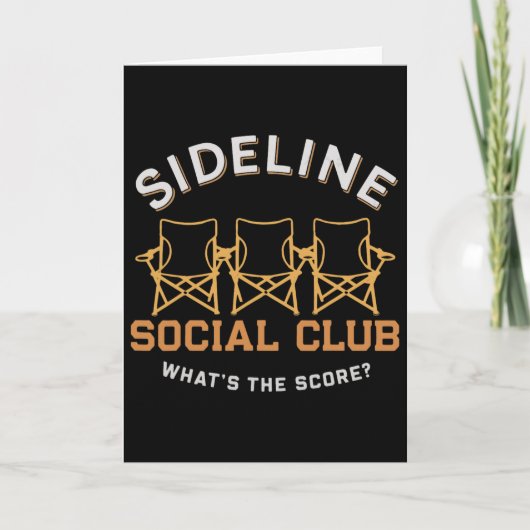 Side Line Social Club Karte (Vorderseite)