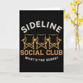 Side Line Social Club Karte (Gelbe Blume)
