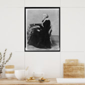 Side Portrait von Susan B. Anthony Poster (Küche)