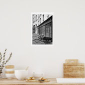 Side Street in Paris Poster (Küche)