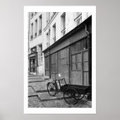 Side Street in Paris Poster (Vorne)