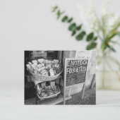 Side Street Shop der Rom Post Card Postkarte (Stehend Vorderseite)