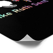 Side Vote wie Ruth schickte Ihnen feministische St Poster (Ecke)