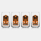 Sidecar Cocktail Art Deco Dosenglas (Hinten)